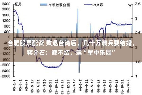 合肥股票配资 败退台湾后，几十万溃兵要结婚，蒋介石：都不结，建“军中乐园”