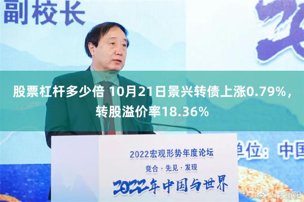 股票杠杆多少倍 10月21日景兴转债上涨0.79%，转股溢价率18.36%